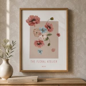 Plakat Flora Atelier A3