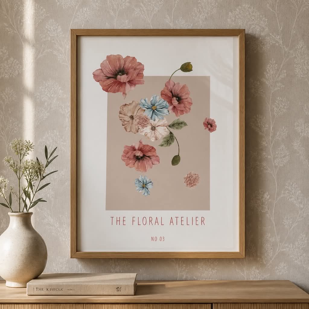 Plakat Flora Atelier A3