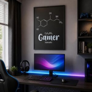 Plakat Gamer A3