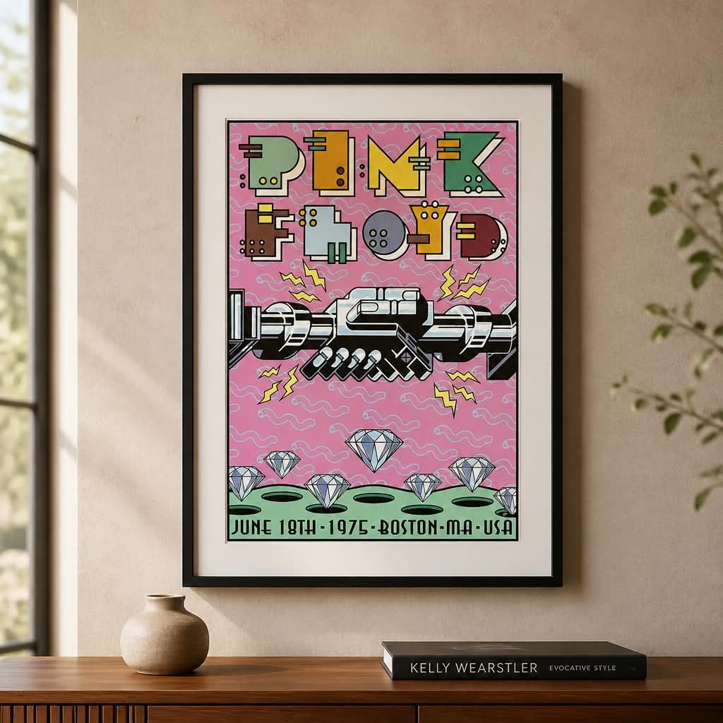 Plakat Pink Floyd A3 - Billede 3