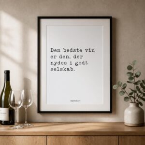 Plakat Vin A3
