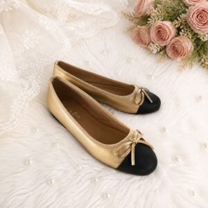 Ballerina Guld / Sort
