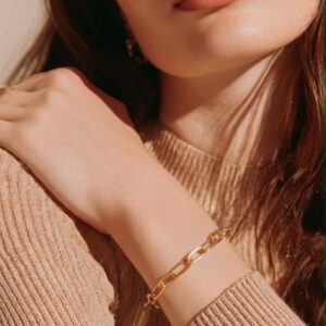 Armbånd Anker Guldbelagt - ByMickleit