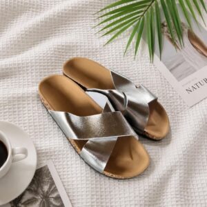 Sandal Kryds Sølv