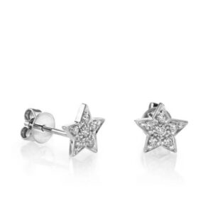Ørestikkere Star Bling Sølv