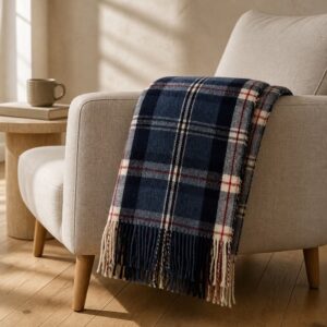 Ternet Plaid Blå