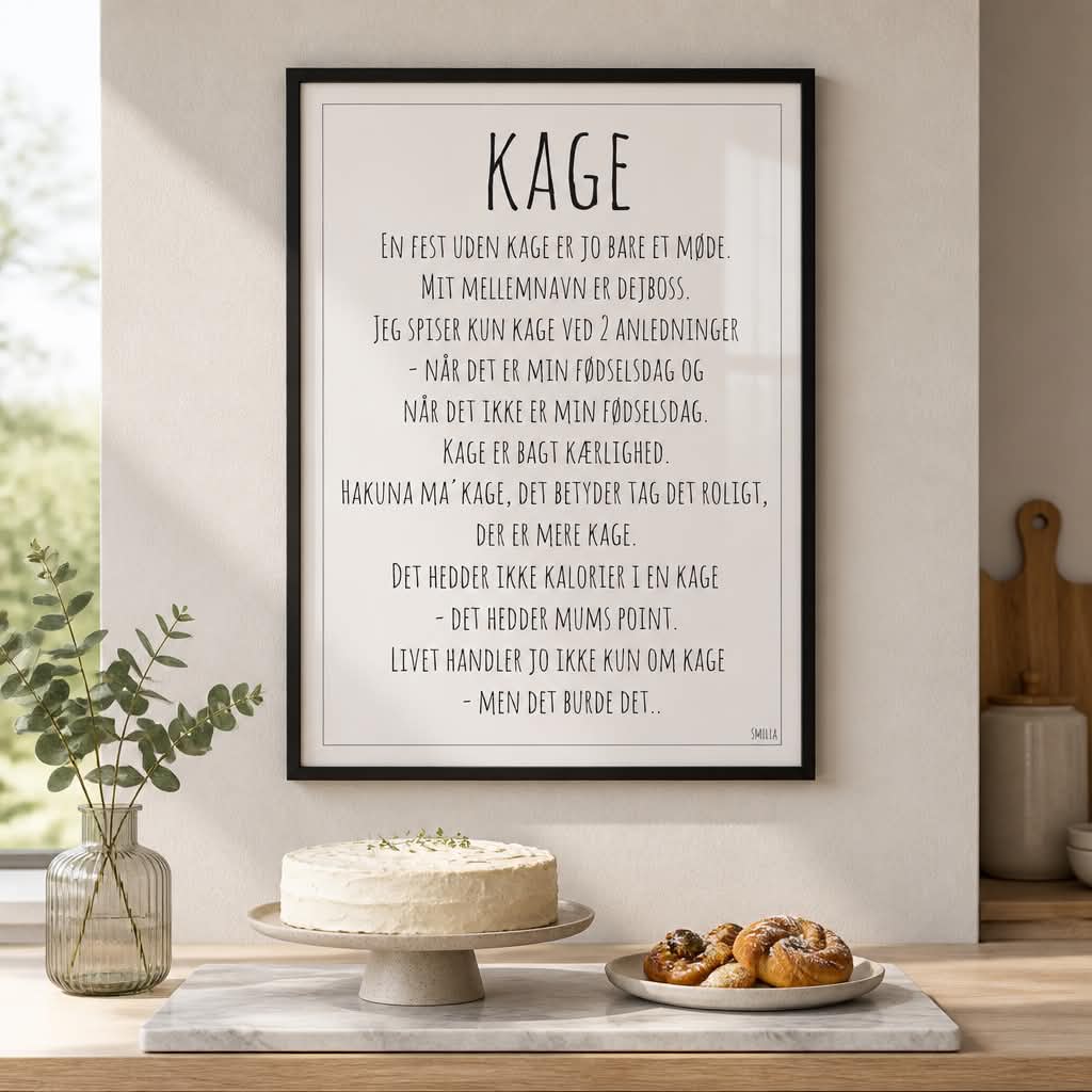 Plakat Kage A3