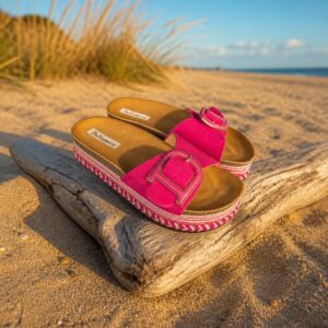 Plateau Sandaler D Pink