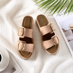 Blød Sandal 2 Remme Rosa
