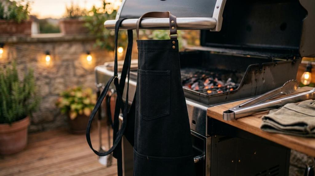 grillforklæde til mænd