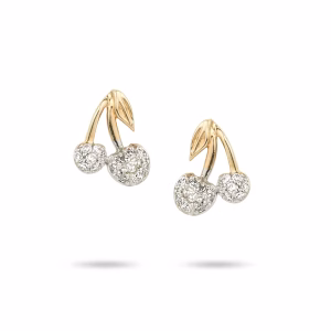 Ørestikker Cherry Bling Guld