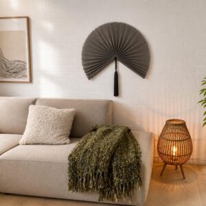 Ronja Bluclé Plaid Oliven - COZY LIVING
