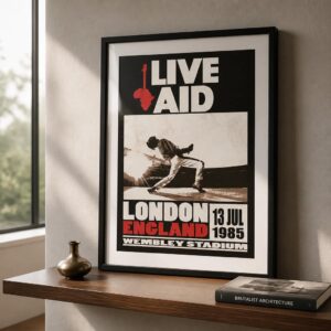 Plakat Live Aid A3