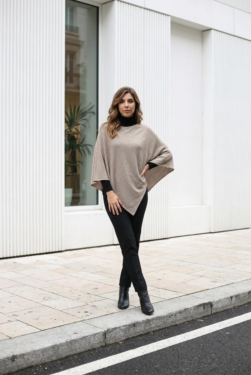 Poncho Sand - New Collection