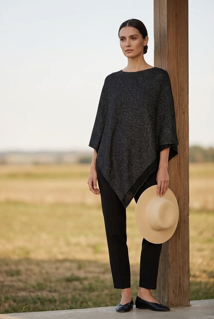 Poncho Sort Glitter- New Collection