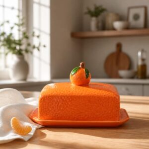 Smørskål Keramik Mandarin
