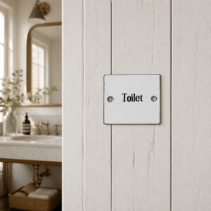 Emaljeskilt TOILET