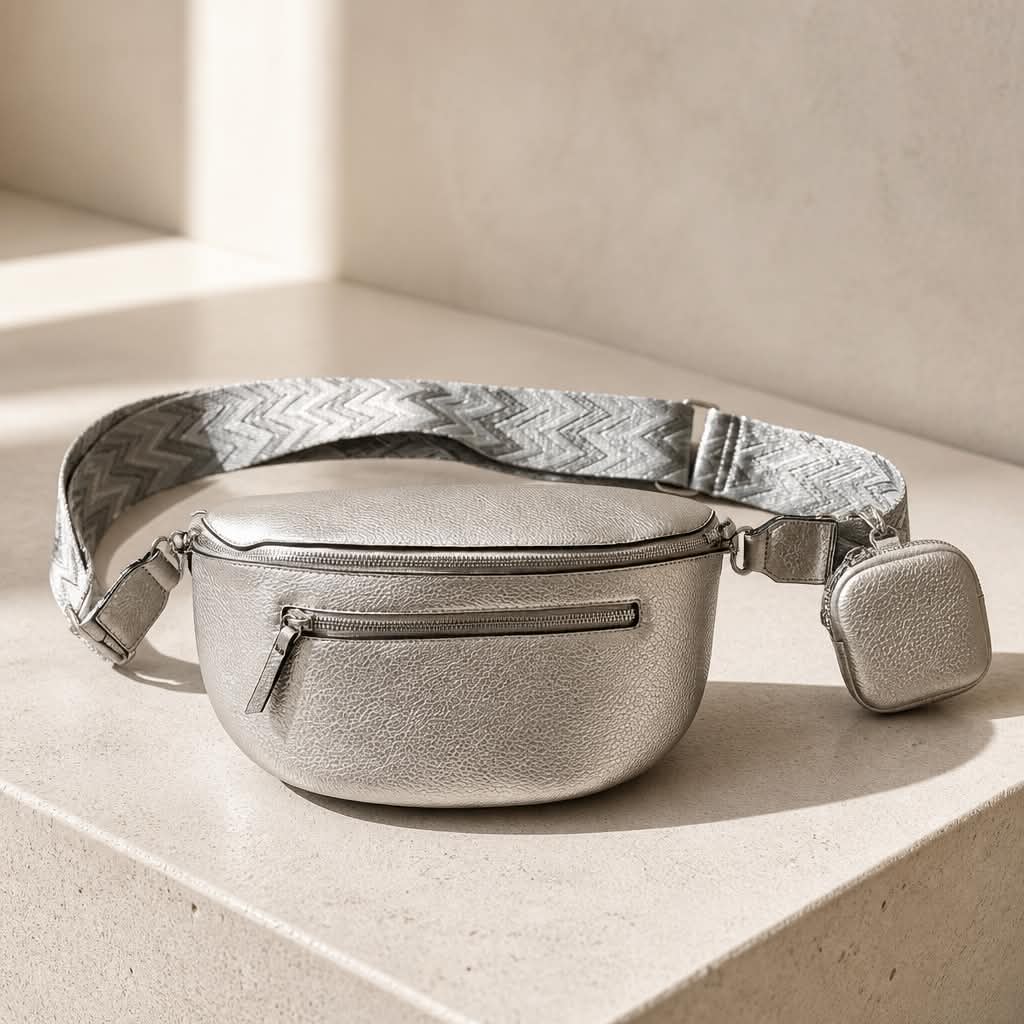 Bumbag Asta - Sølv - Billede 2
