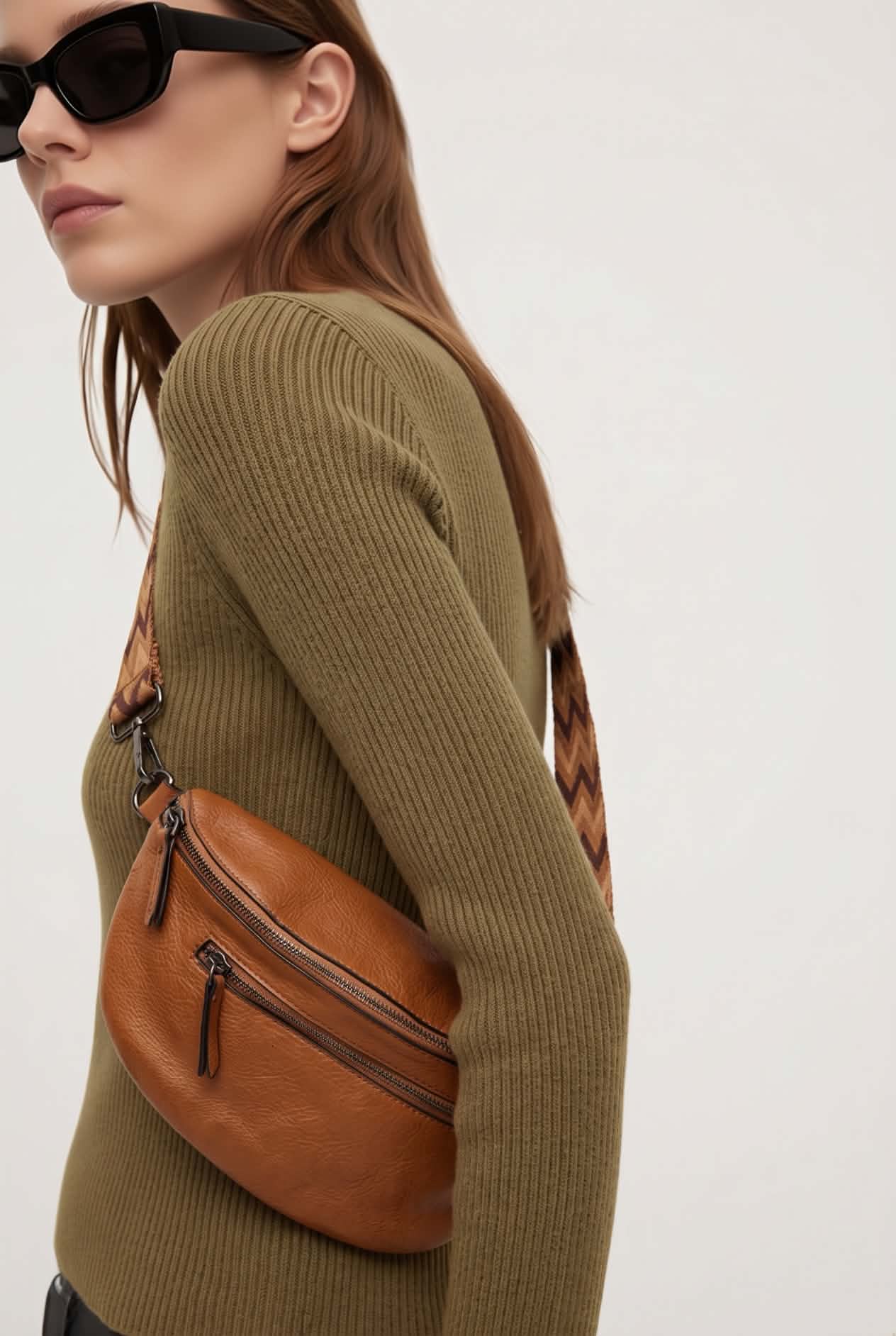 Bumbag Asta - Cognac - Billede 2