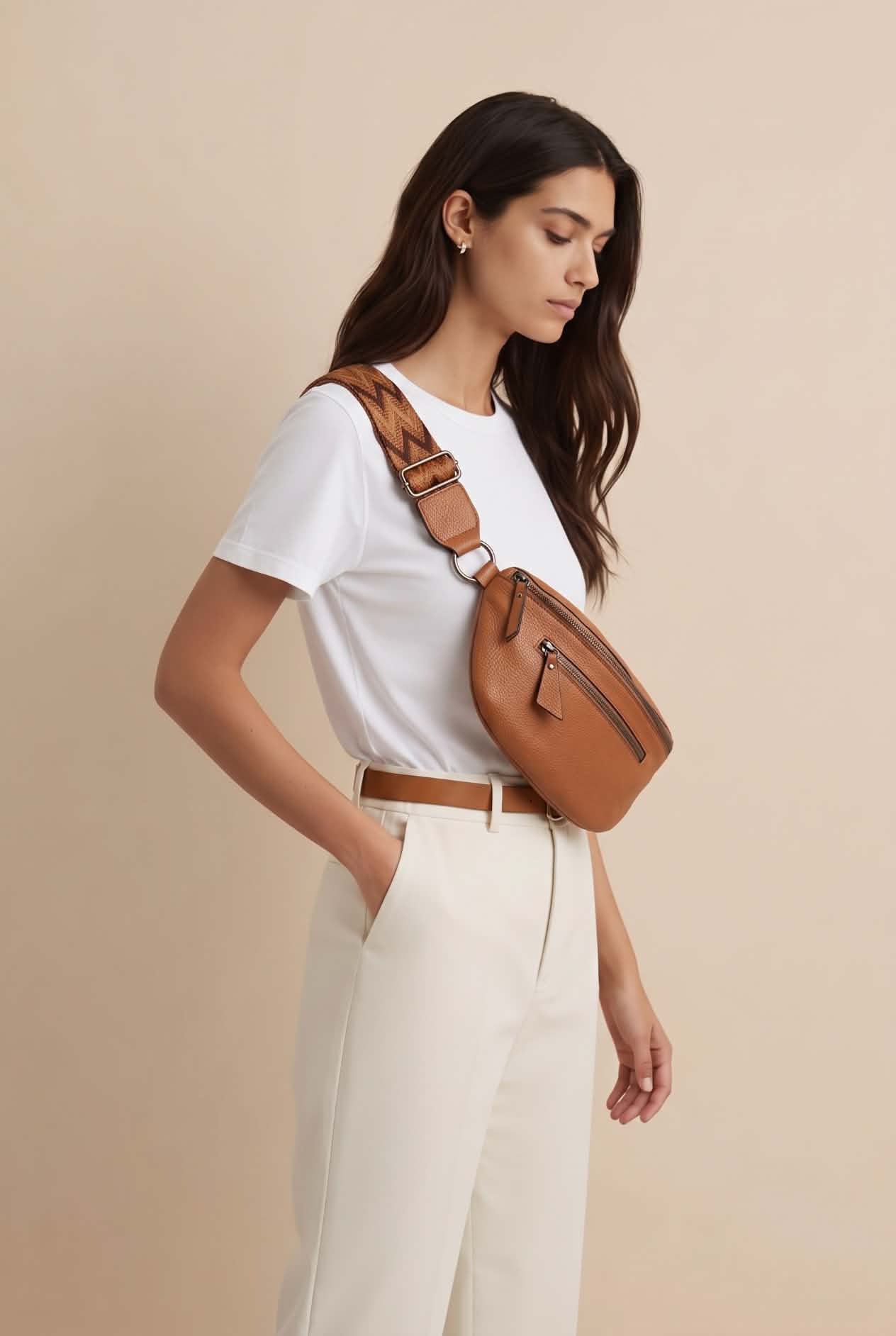 Bumbag Asta - Cognac