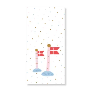 Servietter Flag 40x40cm 16stk - Speedtsberg