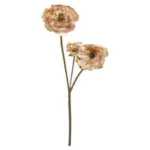 Valmue stilk glitter 56cm - Speedtsberg