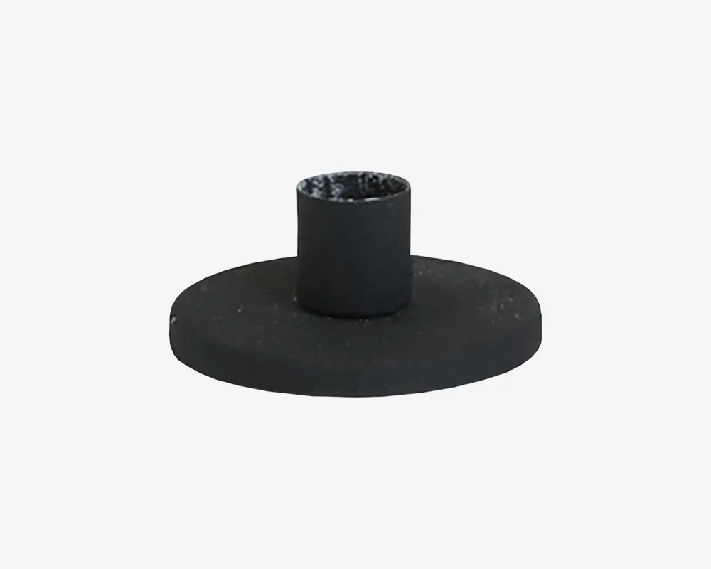 Lysestage Til Kronelys Sort Ø.7cm - Speedtsberg