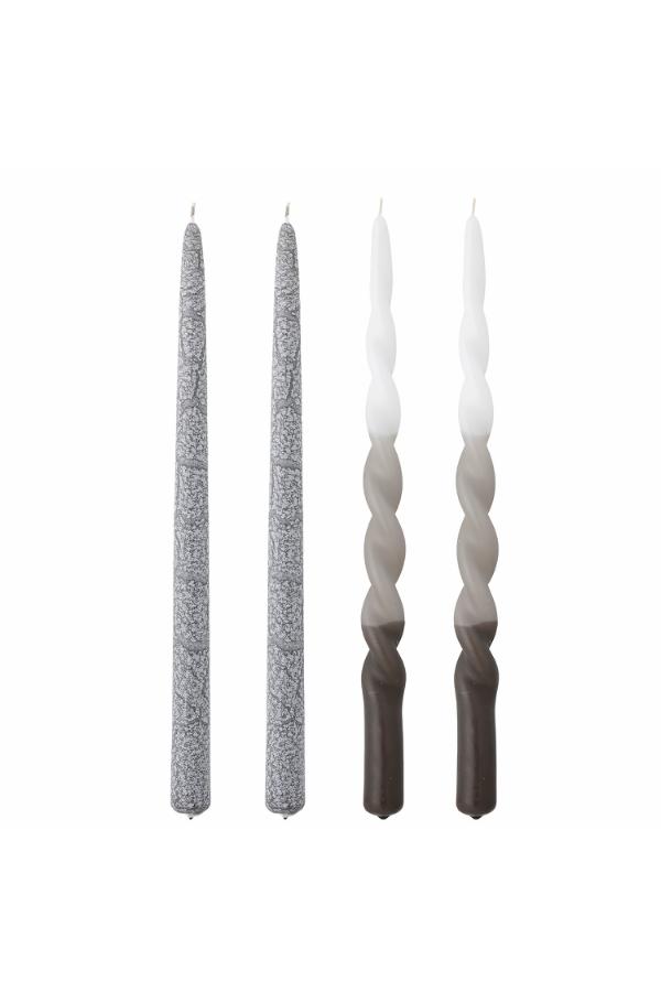 Frost Stearinlys, Multifarvet, Paraffin - Bloomingville - Billede 3