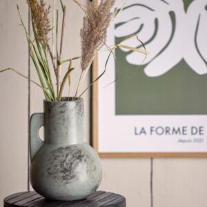 Tias Vase, Grå, Keramik - Bloomingville