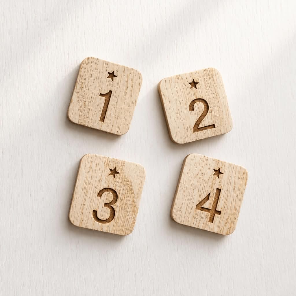 Adventstal 1-4 Træ - Billede 2