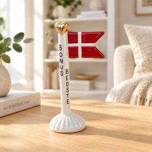 Keramikflag Bonus Bedste Grå/Blå - Speedtsberg
