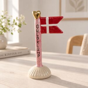 Keramikflag Guldklump Gul/Rosa - Speedtsberg