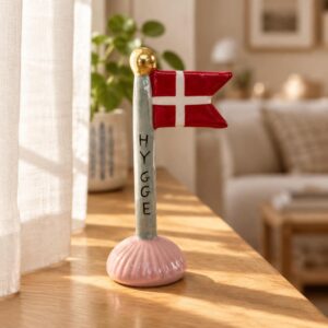 Keramikflag Hygge Grøn/Rosa - Speedtsberg