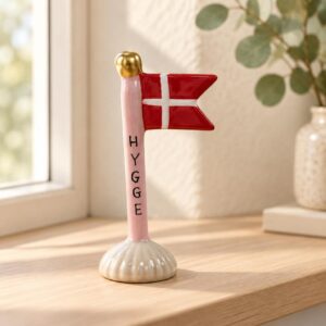 Keramikflag Hygge Gul/Rosa - Speedtsberg