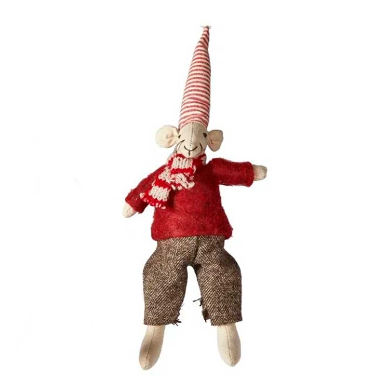 Noa Julemus Rød Strik 20 cm - Speedtsberg - Billede 2